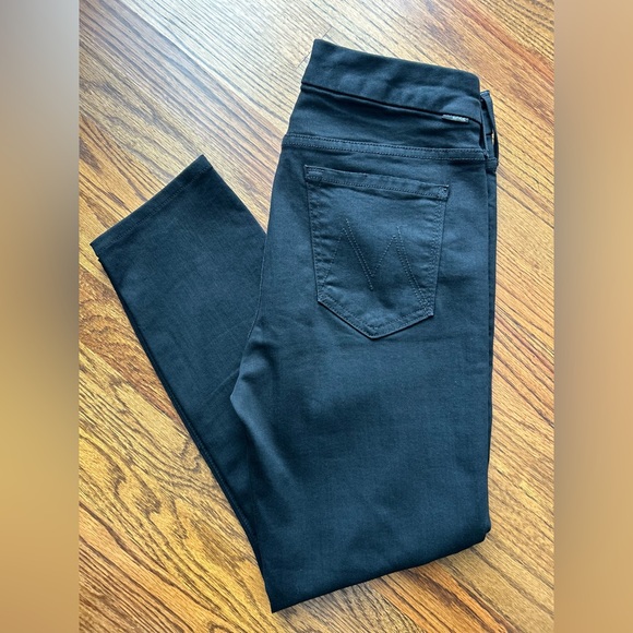 MOTHER The Looker Black Skinny Jeans - Picture 1 of 12